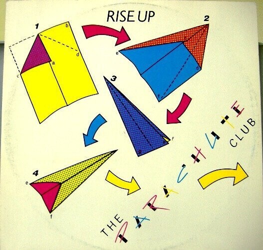 Vinyl, 12", 33 ⅓ RPM-The Parachute Club ‎– Rise Up-italia-Electronic- 1984 --VG/VG