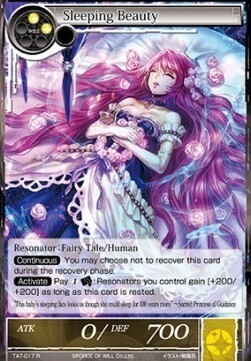 Sleeping Beauty- FOW -TAT-ITA-NM-foil