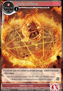 Barrier of Flame- FOW -TTW-ITA-NM-foil-full Art