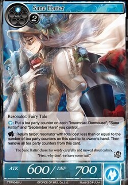 Sane Hatter- FOW -TTW-ITA-NM-foil