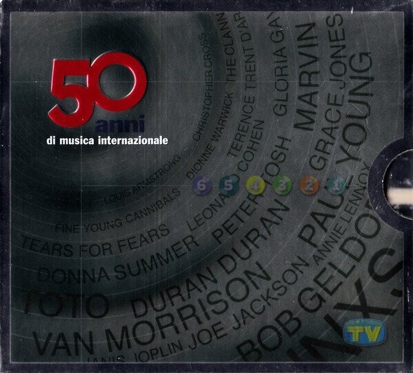 CD-Various ‎– 50 Anni Di Musica Internazionale 6CD tv sorrisi e canzoni-italia-2001-VG/VG