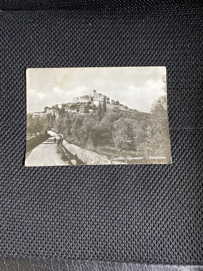 Cartolina Formato Grande - Capalbio (GR) Panorama viaggiata anni 70