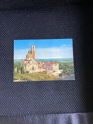 Cartolina Formato Grande Vicenza (VI) Basilica di Monte Berico Viaggiata -colori