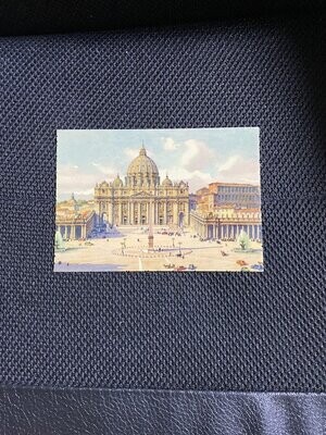 Cartolina Formato Grande Roma (RM) Piazza San Pietro Non Viaggiata-colori
