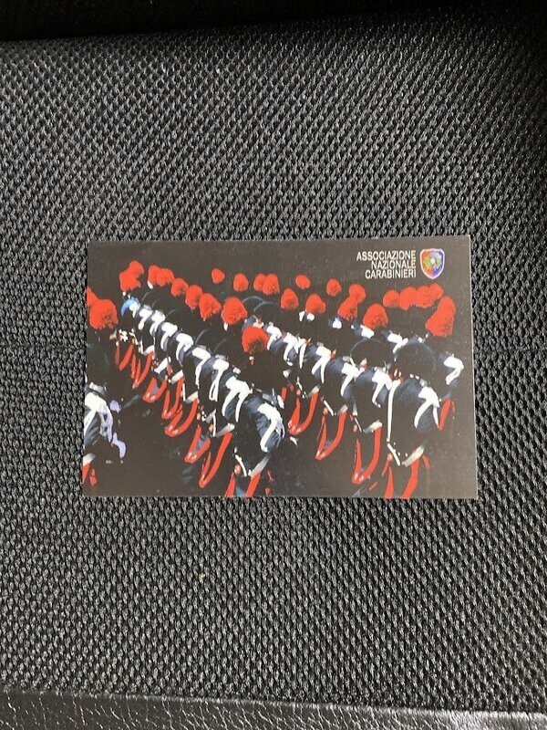 Cartolina Pubblicitaria Associazione Nazionale Carabinieri Presidenza Nazionale