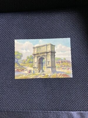 Cartolina Formato Grande Roma (RM) Arco di Tito Non Viaggiata-colori