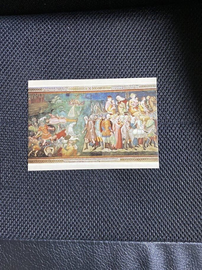 Cartolina Formato Grande San Gimignano (Si)Chiesa della Collegiata Non Viaggiata