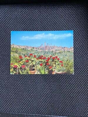 Cartolina Formato Grande San Gimignano (SI) Panorama Non Viaggiata-colori