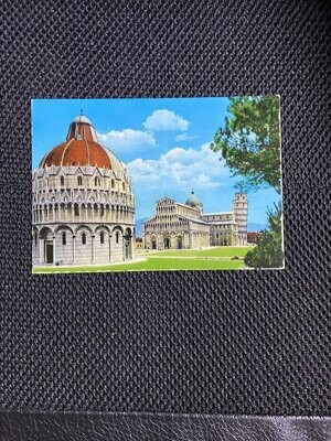Cartolina Formato Grande Pisa (PI) Piazza del duomo Non Viaggiata-colori