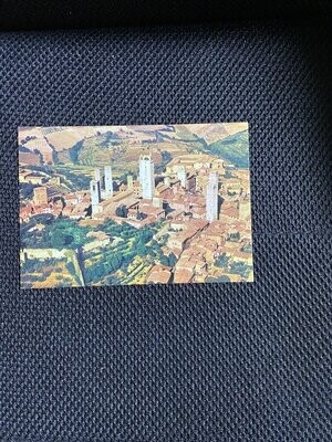 Cartolina Formato Grande San Gimignano (SI) Veduta Non Viaggiata-colori