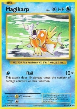 Carta pokemon Magikarp (EVO 33)-Evoluzioni-C - lingua ITA-condizione NM