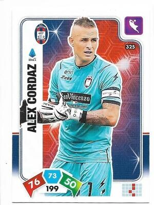 Trading card Adrenalyne 2020-21 - N°325 Alex Cordaz  Crotone