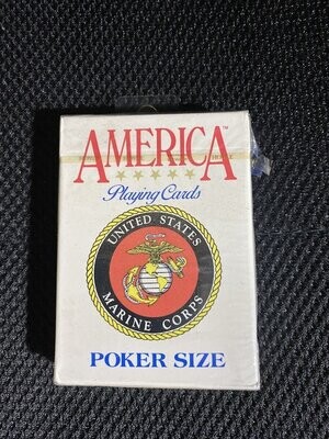 Carte da Gioco Vintage - Playing Cards United States Marine Corps
