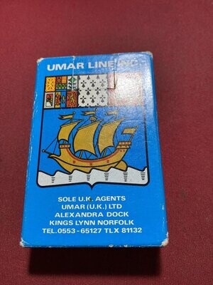 Carte da Gioco Vintage - Playing Cards Umar line Inc