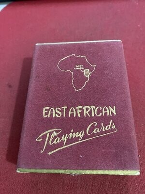 Carte da Gioco Vintage - Playing Cards East African