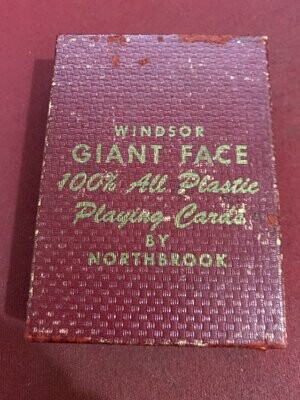 Carte da Gioco Vintage - Playing Cards Windsor Giant face