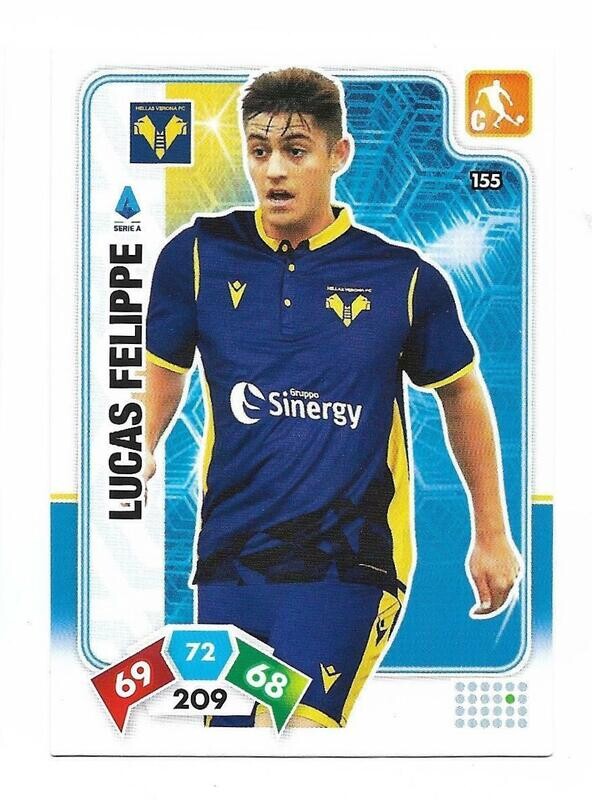 Trading card Adrenalyne 2020-21 - N°155 Lucas Felippe  Verona