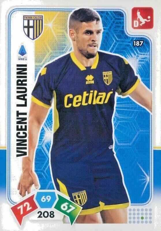 Trading card Adrenalyne 2020-21 - N°187 Vincent Laurini  Parma