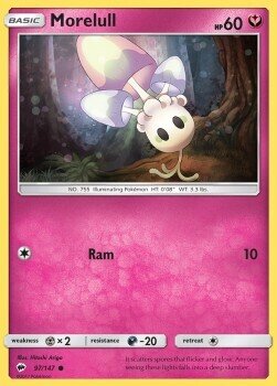 Carta pokemon Morelull (BUS 97)-Ombre Infuocate-C - lingua ITA-condizione NM