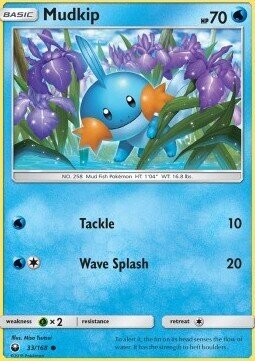 Carta pokemon Mudkip (CES 33)-Celestial Storm-C - lingua ITA-condizione NM