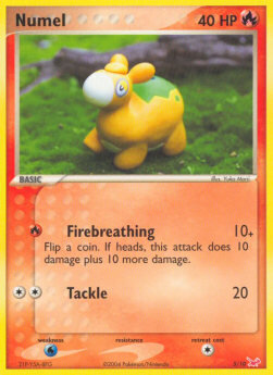 Carta pokemon Numel (TK1 Latias-5)-EX Trainer Kit-C - lingua ITA-condizione EX