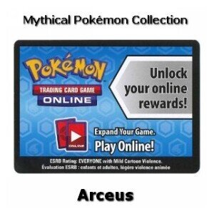 Carta pokemon Online Code Card (Mythical Pokémon Collection: Arceus) (PKM)-Pokémon Products-Code - lingua ITA-condizione EX