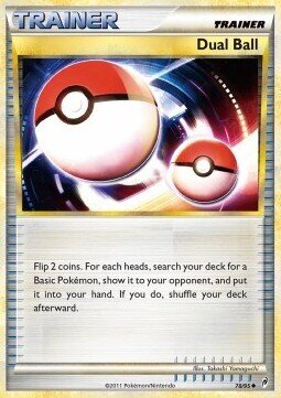 Carta pokemon Palla Doppia (CL 78)-Richiamo delle Leggende-U - lingua ITA-condizione EX