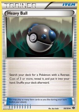 Carta pokemon Peso Ball (NXD 88)-Destini Futuri-U - lingua ITA-condizione EX