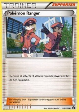 Carta pokemon Pokémon Ranger (STS 104)-Steam Siege-U - lingua ITA-condizione EX