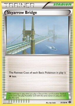 Carta pokemon Ponte Freccialuce (NXD 91)-Destini Futuri-U - lingua ITA-condizione EX