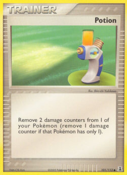 Carta pokemon Pozione (DS 101)-EX Specie Delta-C - lingua ITA-condizione EX