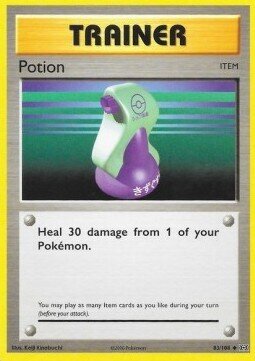 Carta pokemon Pozione (EVO 83)-Evoluzioni-U - lingua ITA-condizione NM