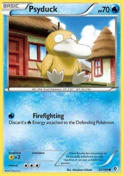 Carta pokemon Psyduck (BCR 33)-Confini Varcati-C - lingua ITA-condizione EX