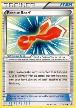 Carta pokemon Rescue Scarf (DRX 115)-Stirpe dei Draghi-U - lingua ITA-condizione EX