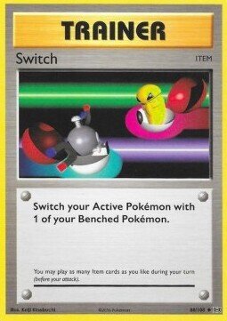 Carta pokemon Scambio (EVO 88)-Evoluzioni-U - lingua ITA-condizione NM