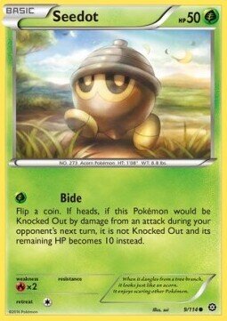 Carta pokemon Seedot (STS 9)-Steam Siege-C - lingua ITA-condizione NM