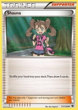 Carta pokemon Shana (FCO 111)-Fates Collide-U - lingua ITA-condizione EX