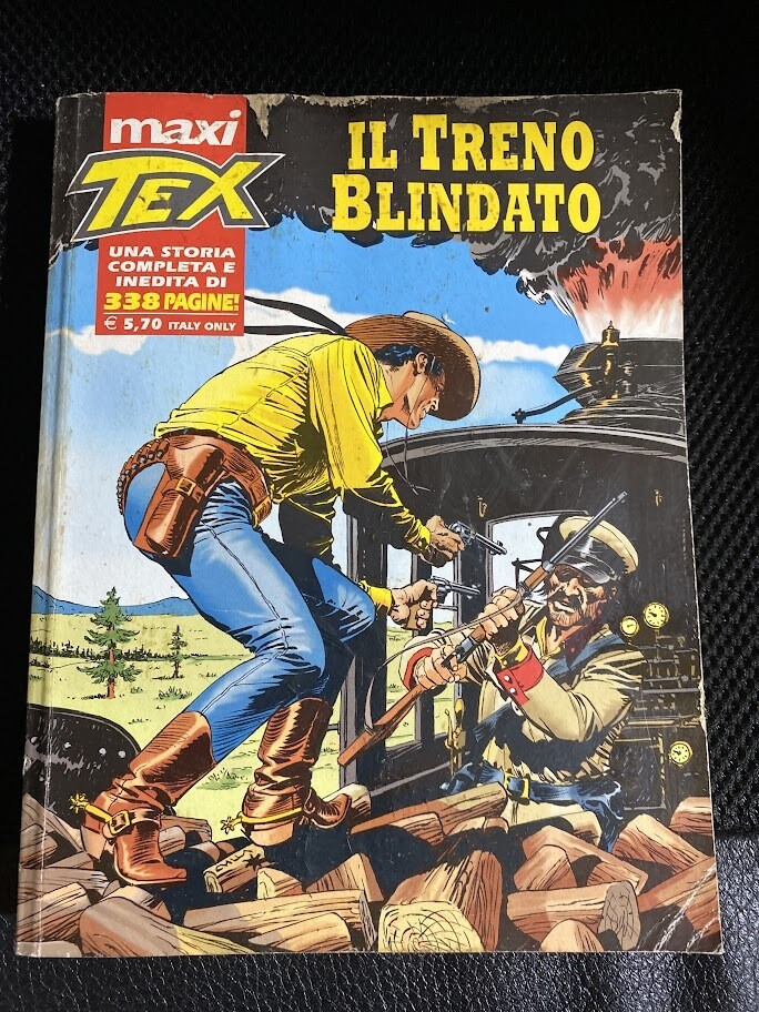 TEX MAXI - N.8 - Il treno blindato