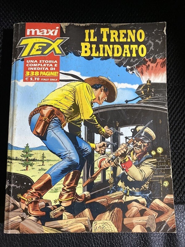 TEX MAXI - N.8 - Il treno blindato