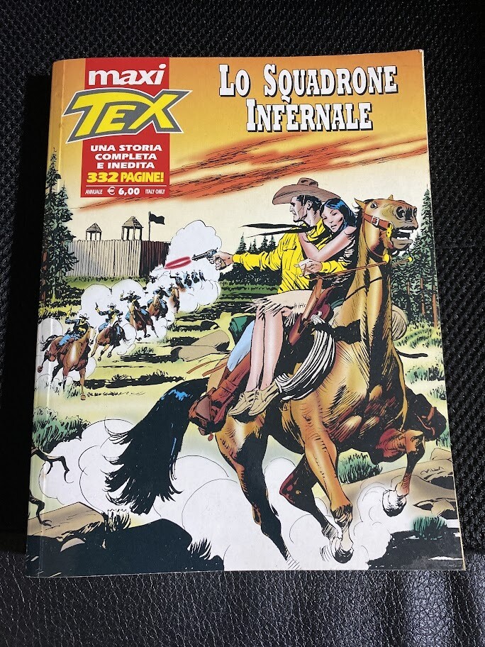 TEX MAXI - N.12 - Lo squadrone infernale