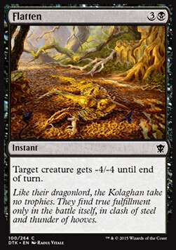 Carta MTG-Abbattere-Draghi di Tarkir-Near Mint-C-Italiano
