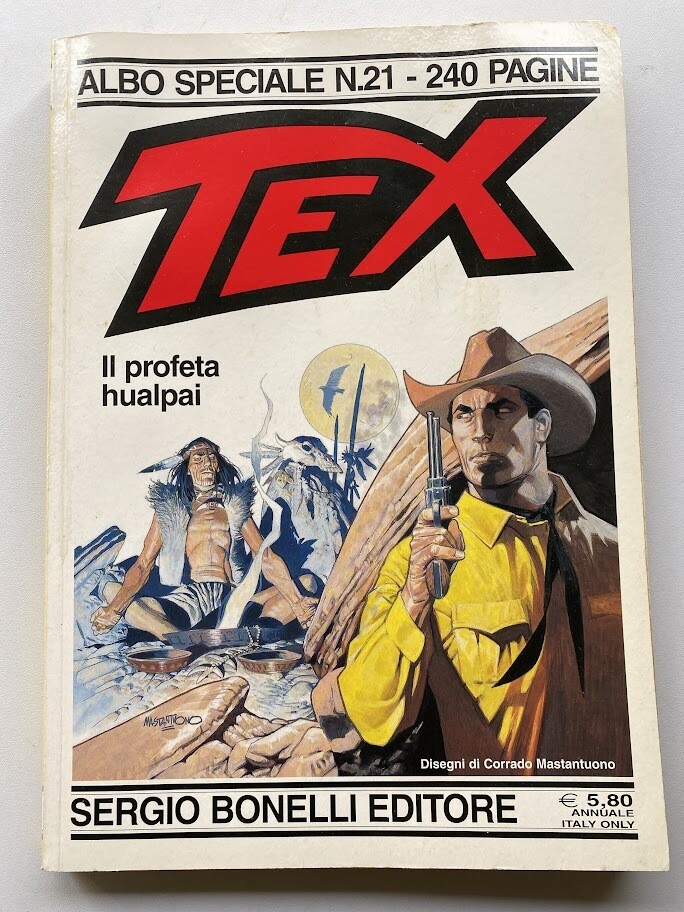 Tex albo speciale N.21 Il profeta hualpai - Bonelli ed.