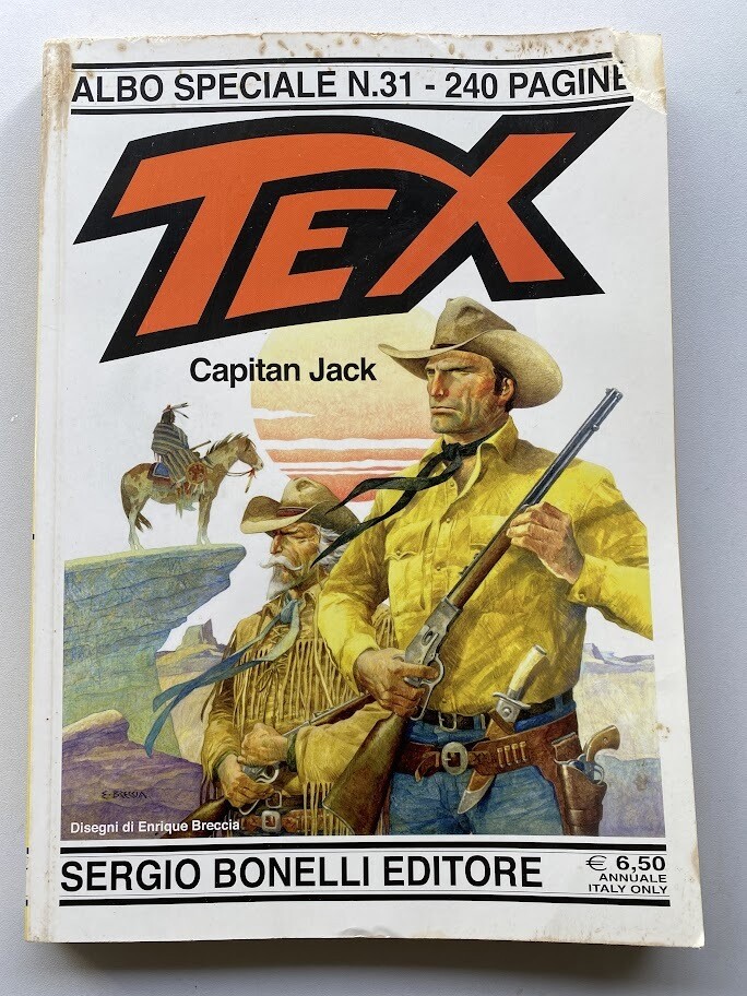 Tex albo speciale N.31 Capitan Jack - Bonelli ed.
