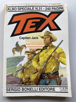 Tex albo speciale N.31 Capitan Jack - Bonelli ed. Tex albo speciale N.31 Capitan Jack - Bonelli ed.
