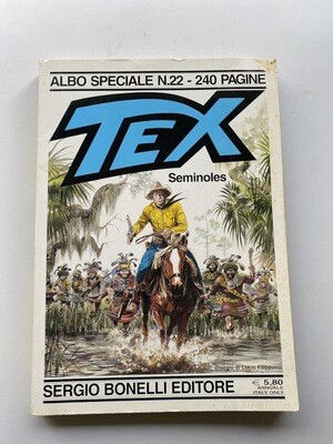 Tex albo speciale N.22 Seminoles - Bonelli ed.
