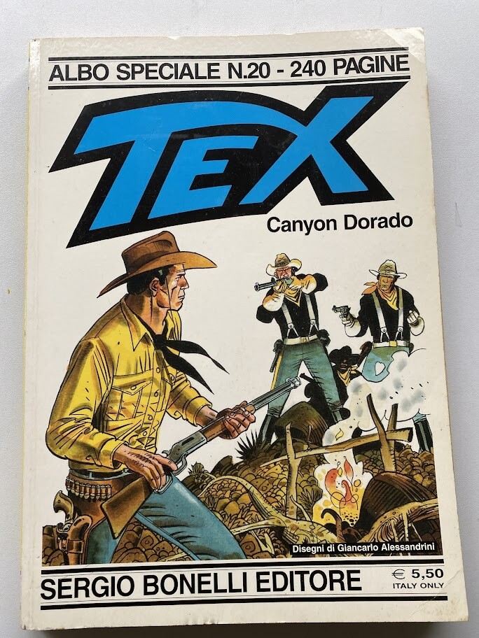 Tex albo speciale N.20 Canyon dorado - Bonelli ed.