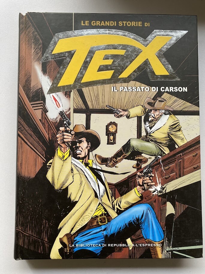 Tex Le grandi storie di Tex n.27- Il passato di Carson - L'espresso ed.