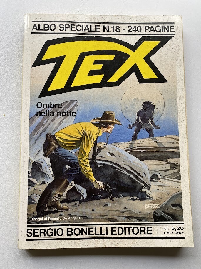 Tex albo speciale N.18 Ombre nella notte - Bonelli ed.
