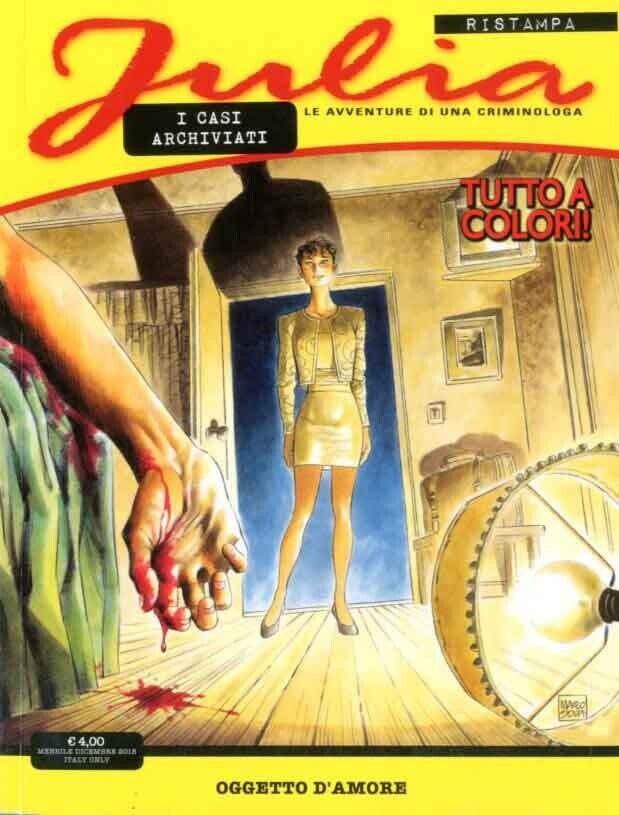 JULIA - I casi archiviati - ristampa N.2 - Oggetto d'amore