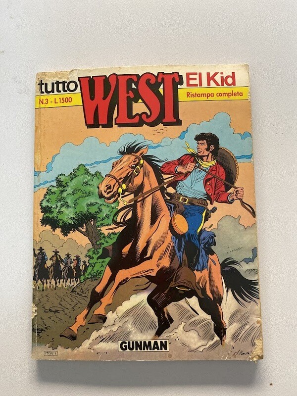 tutto West  N.3  - El Kid - Gunman